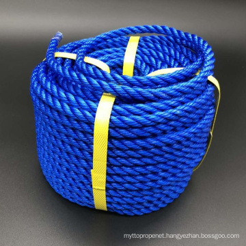 factory nylon rope 10mm 16mm 8mm 3 strand twisted polypropylene